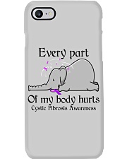 Every part of my body hurts Phone Case tile