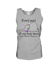 Every part of my body hurts Unisex Tank tile