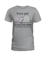 Every part of my body hurts Ladies T-Shirt tile