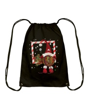 Gnome CandyCane Frame Drawstring Bag tile