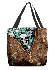 Tropical skull All-over Tote front