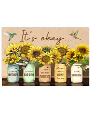 It's okay 17x11 Poster front