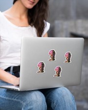 God says you are Sticker - 4 pack (Vertical) aos-sticker-4-pack-vertical-lifestyle-front-15