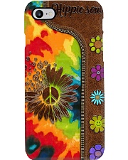 Hippie Soul Leather Pattern Print Phone Case i-phone-7-case