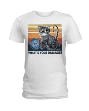 What's your damage Ladies T-Shirt tile