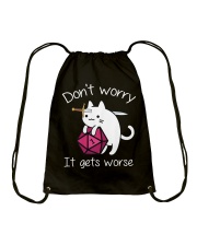 Don't worry Drawstring Bag tile