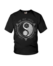The dice giveth Youth T-Shirt tile
