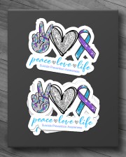 Peace love hope Sticker - 4 pack (Horizontal) aos-sticker-4-pack-horizontal-lifestyle-front-10