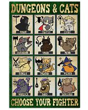 Dungeons and cats 11x17 Poster front