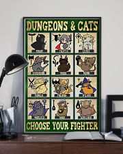 Dungeons and cats 11x17 Poster lifestyle-poster-2