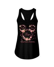 Faith hope love Ladies Flowy Tank tile