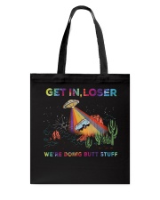 Get in loser Tote Bag tile