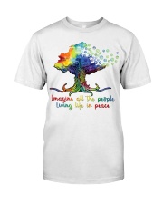 Imagine all the people Classic T-Shirt tile
