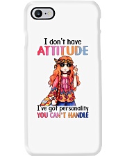 I don't have attitude Phone Case tile
