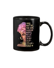 I may not be the girl Mug tile