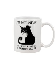 I'm not mean Mug tile