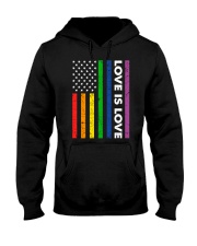 Love is love Hooded Sweatshirt tile