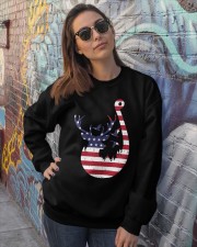 Duck Deer and Hook Independence day Crewneck Sweatshirt lifestyle-unisex-sweatshirt-front-3