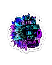 Psychedelic sticker Sticker - 4 pack (Vertical) front