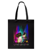 Witches with hitches Halloween Tote Bag tile