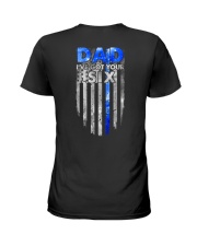 Dad I've Got Your Six Father's Day Ladies T-Shirt back