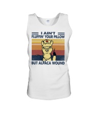 I ain't fluffing your pillow Unisex Tank tile