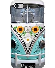 Sunflower Hippie Van Personalized Products Phone Case i-phone-8-case