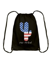 Patripot head Drawstring Bag tile
