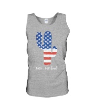 Patripot head Unisex Tank tile