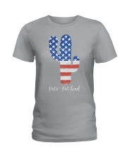 Patripot head Ladies T-Shirt tile