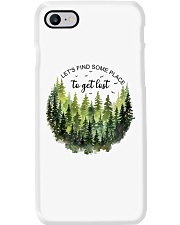 Let's find some place to get lost Phone Case tile