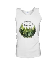 Let's find some place to get lost Unisex Tank tile