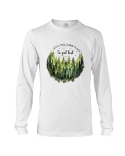 Let's find some place to get lost Long Sleeve Tee tile
