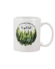 Let's find some place to get lost Mug tile