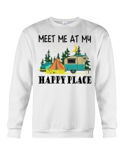 Meet me at my happy place Crewneck Sweatshirt front