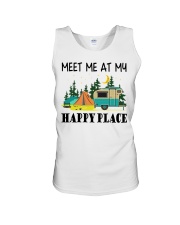 Meet me at my happy place Unisex Tank tile