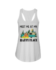 Meet me at my happy place Ladies Flowy Tank tile