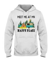 Meet me at my happy place Hooded Sweatshirt tile