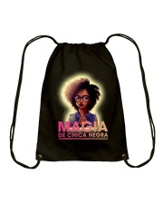 Magia de chica negra Drawstring Bag tile
