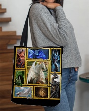 Mythical dragons All-over Tote aos-all-over-tote-lifestyle-front-09