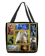 Mythical dragons All-over Tote back