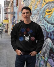 American independence day Crewneck Sweatshirt lifestyle-unisex-sweatshirt-front-2