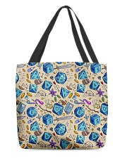 D and D colorful dice All-Over Tote tile