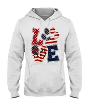 Love Independence day Hooded Sweatshirt tile