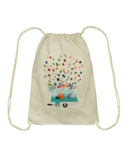 Camping item Drawstring Bag tile