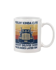 Feelin' kinda cute Mug tile