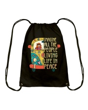 Imagine all the people Drawstring Bag tile