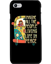 Imagine all the people Phone Case tile