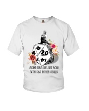 Some girls are just born with DandD in their souls Youth T-Shirt tile