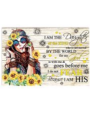 I am the daughter of the King 17x11 Poster front